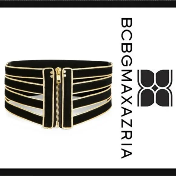 BCBGMaxAzria | Accessories | Chic Sexy Cage Zip Waist Belt  display picture 3